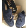 Mocassins floches (bleu marine)